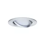 PAULMANN Oprawa do wbudowania NOVA COIN LED wychylna zestaw 3x6W 470lm 84mm 2700K IP23 230V aluminium