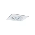 PAULMANN Oprawa do wbudowania NOVA COIN LED wychylna zestaw 3x6W 470lm 84x84mm 2700K IP23 230V biały mat