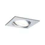 PAULMANN Oprawa do wbudowania NOVA COIN LED wychylna 6W 470lm 84x84mm 2700K IP23 230V aluminium