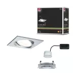 PAULMANN Oprawa do wbudowania NOVA COIN LED wychylna 6W 470lm 84x84mm 2700K IP23 230V aluminium