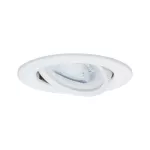 PAULMANN Oprawa do wbudowania NOVA LED DIM wychylna zestaw GU10 6.5W 460lm 84mm 2700K IP23 230V biały mat