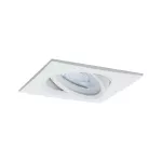 PAULMANN Oprawa do wbudowania NOVA COIN LED DIM wychylna zestaw 3x6W 470lm 84x84mm 2700K IP23 230V biały mat