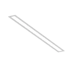 Fuzo LED Line 1218x91 31W 3500lm 830 OPAL Szary STD 230V