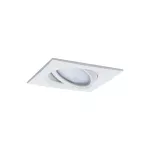 PAULMANN Oprawa do wbudowania NOVA COIN LED DIM wychylna 3x6W 470lm 84X84mm 2700K 230V biały mat