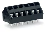 Złączka THR do płytek drukowanych 2,5 mm² RM 5 mm 6-bieg, czarny 236-406/334-604