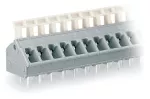 Złączka do płytek drukowanych przycisk 2,5 mm² RM 5/5,08 mm 2-bieg, szara 256-402/332-000