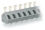 Złączka do płytek drukowanych przycisk 2,5 mm² RM 7,5/7,62 mm 4-bieg, szara 256-504