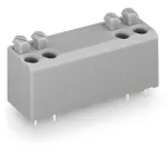 Złączka do płytek drukowanych przycisk 1,5 mm² RM 5 mm 4-bieg, szara 735-307/002-000