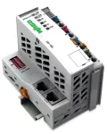 Sterownik Modbus TCP G4 2ETH, jasnoszary 750-891