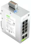 Lean-Managed-Switch; 8-portowy 1000BASE-T 1000BASE-SX/LX 2 gniazda, jasnoszary 852-1813/010-000