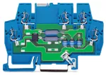 Moduł ochronny przeciwprzepięciowy do techniki syg., napięcie nominalne: 24 V DC, szerokość 6 mm, 2,50 mm²