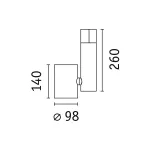 PAULMANN URail Spot Zeus 1x33W 39st. Weiß 230V Metal/Plastic 3000K triac dimmable