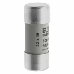 C22G100 Wkładka cylindryczna 22 x 58 mm 100A GG 500V AC