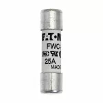 FWC-25A10F Wkładka szybka, 25 A, AC 600 V, 10 x 38 mm, aR, UL