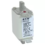 170M2681 Wkładka szybka, 100 A, AC 1000 V, DIN 00, aR, DIN, IEC, nieizolowane uchwyty