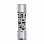 FWC-20A10F Wkładka szybka, 20 A, AC 600 V, 10 x 38 mm, aR, UL