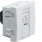 systo Gniazdo informatyczne z polem opisowym 1x RJ45 kat. 6 STP 2M biały