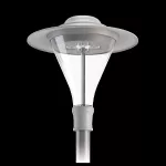 Oprawa AVENIDA HERITAGE LENS LED wersja P ED 34W 4700lm 2700K IP66 O22 - do stref pieszych szary II 34 W