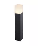 ECO BOLLARD GU10 500 SQ BK 4X1 EUE LEDV LAMPA LED