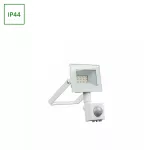 NOCTIS LUX 4 NAŚWIETLACZ 10W CW 230V IP44 94x150x53mm BIAŁY czujnik ruchu PIR