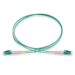 Patchcord światłowodowy, Actassi, OM3, LC-LC, dwustronny, LSZH, 2 m