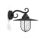 Pasture wall lantern black 1x60W 230V myGarden Kinkiet