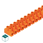 Złączka PA 6 - 10 mm² 12-torowa 10A (pomarańczowa)