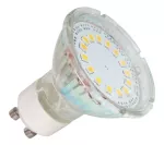 Żarówka Lumax LED MR16 GU10 4W 330lm CW 865 120° SMD 175-265V GLASS