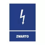 Znak elektryczny informacyjny 148x210 