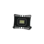 LAMPA LED FLOOD BUTTERFLY / 20W / 100 lm/W / IP65 / 4200K / CZARNA