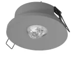 Oprawa AXP IP65/20 LED 3W 340lm (opt. koryt.) 3h dwuzadaniowa szara