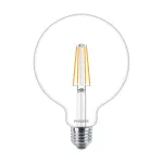 Żarówka LED Philips MASTER 5.9W zamiennik 60W 806lm ściemnialna 2700K VLE LEDBulb D5.9-60W E27 927 G120CLG Szkło przezroczyste 2.5 roku gwar