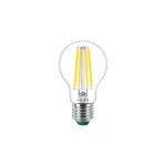 Żarówka LED Philips MASTER klasa A 4W zamiennik 60W 840lm 4000K LEDBulbND4-60W E27 840 A60 CL G UE Szkło przezroczyste 5 lat gwar