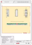 Obudowa poliestrowa - IP44/IP54, IK10, OSZ 26x40 daszek płaski