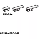 Oznaczniki, oznaczenie zatrzaskowe bez opisu - 4,5 x 8,3 mm - dla listwy zaciskowej