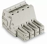 1-przewodowe gniazdo Push-in CAGE CLAMP®, jasnoszary 831-3104/000-9037