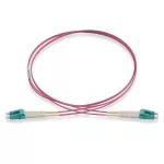 Patchcord światłowodowy, Actassi, OM4, LC-LC, dwustronny, LSZH, 3 m