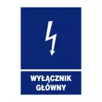 Znak elektryczny informacyjny 148x210 