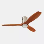 Fan Stem ø1370mm Light IP20 LED SW 3000-4000-5000K ON-OFF Satin nickel Madera Oscura 2589 30-8644-81-92