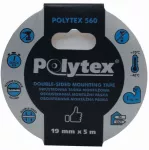 TAŚMA MONTAŻOWA POLYTEX 560 BIAŁA 19mm x 1,1mm x 5m