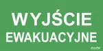 100x300 piktogram 21 wyjście ewakuacyjne logo awex (ISO7010)