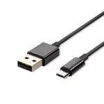 Przewód Mikro USB / 1m / Czarny