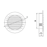 KRO 150 (kratka standard /Grafit) - nowość