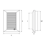 Kratka DUO SMART 135 fi 100/Grafit