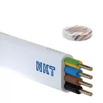 NKT instal lumen YDYpżo 450/750 4x1,5 Kabel elektroenergetyczny, instalacyjny, wielożyłowy z izolacją PVC