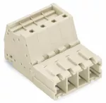 Wtyk 1-przewodowy; Push-in CAGE CLAMP®, jasnoszary 831-3202/000-9034
