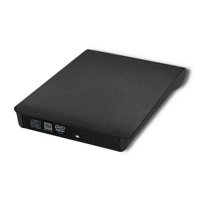 Qoltec Zewnętrzny Napęd Nagrywarka Odtwarzacz płyt CD DVD | USB 3.0 | Czarny