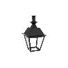 Oprawa LUCERA LED wersja S ED DALI 6350lm/727 IP66 O6 czarny II kl. 52 W