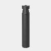 Bollard IP66 Rek 933mm 180º Emission LED 19.5 LED warm-white 3000K CASAMBI Black 459lm 55-E033-60-CL