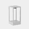 Bollard Chillout IP66 Rack Bollard Fixed 150x150x300mm LED 14.9 SW 2700-3200-4000K DALI-2 White 760lm 55-E058-14-DU